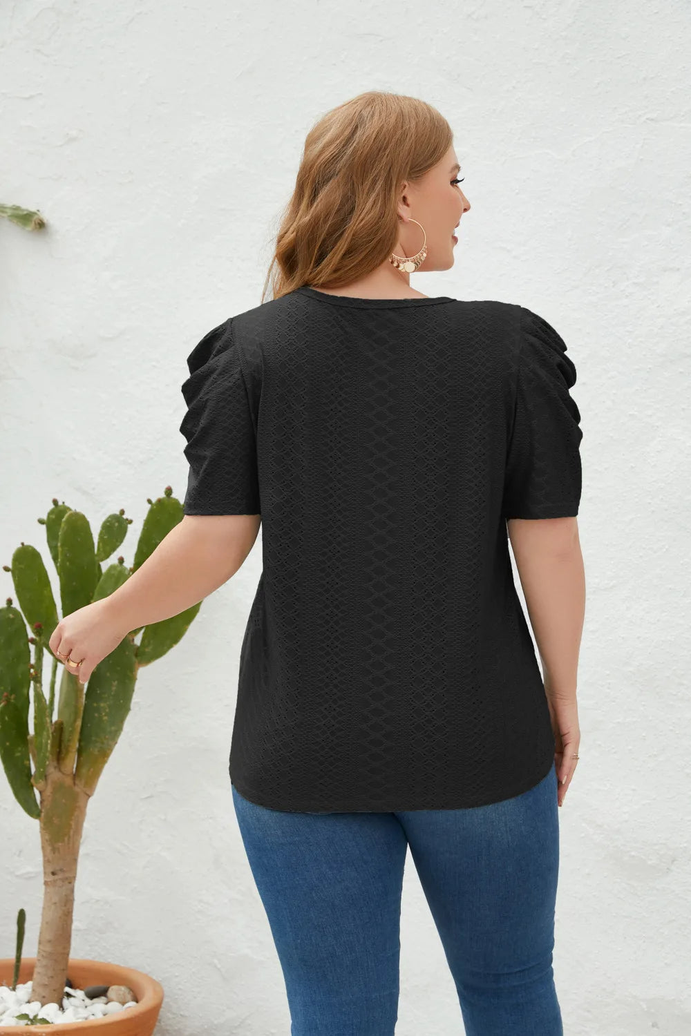 Helga plus size blouse