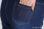 Leah plus size driekwartsbroek
