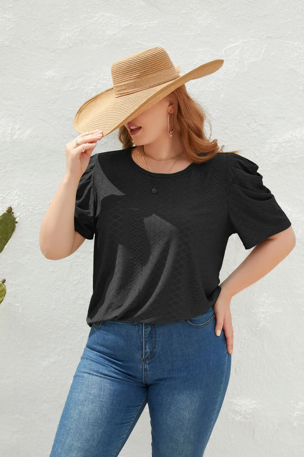 Helga plus size blouse