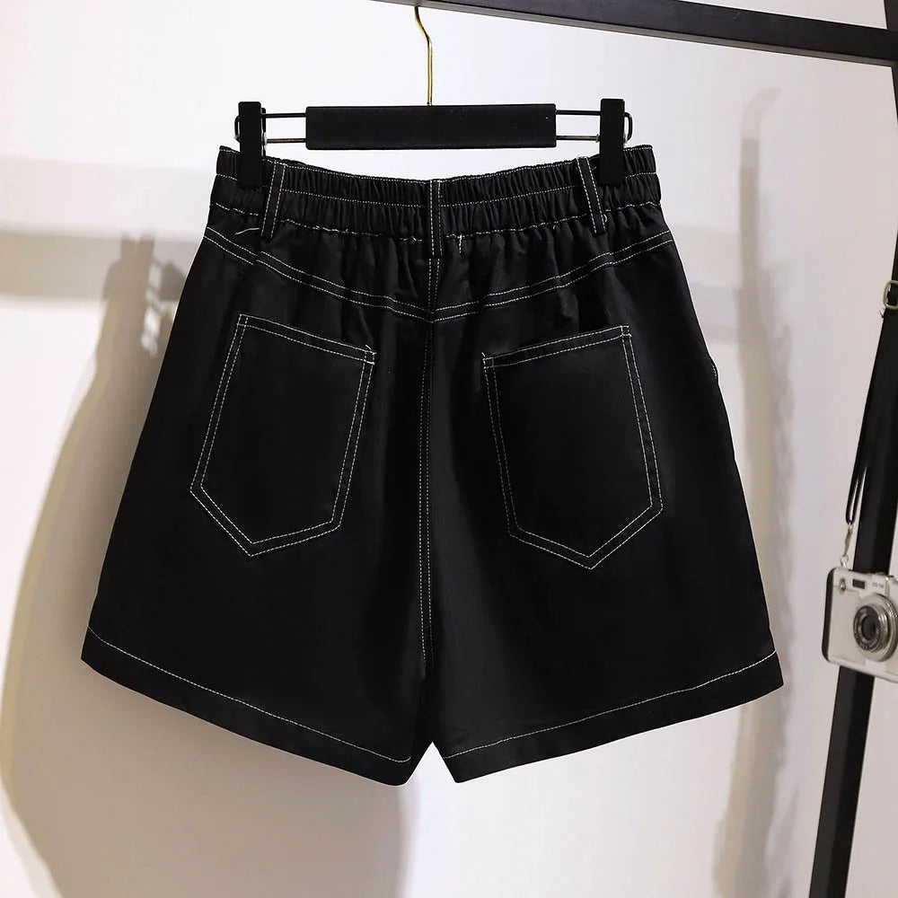 Jane plus size denim short