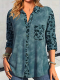 Sakura plus size blouse