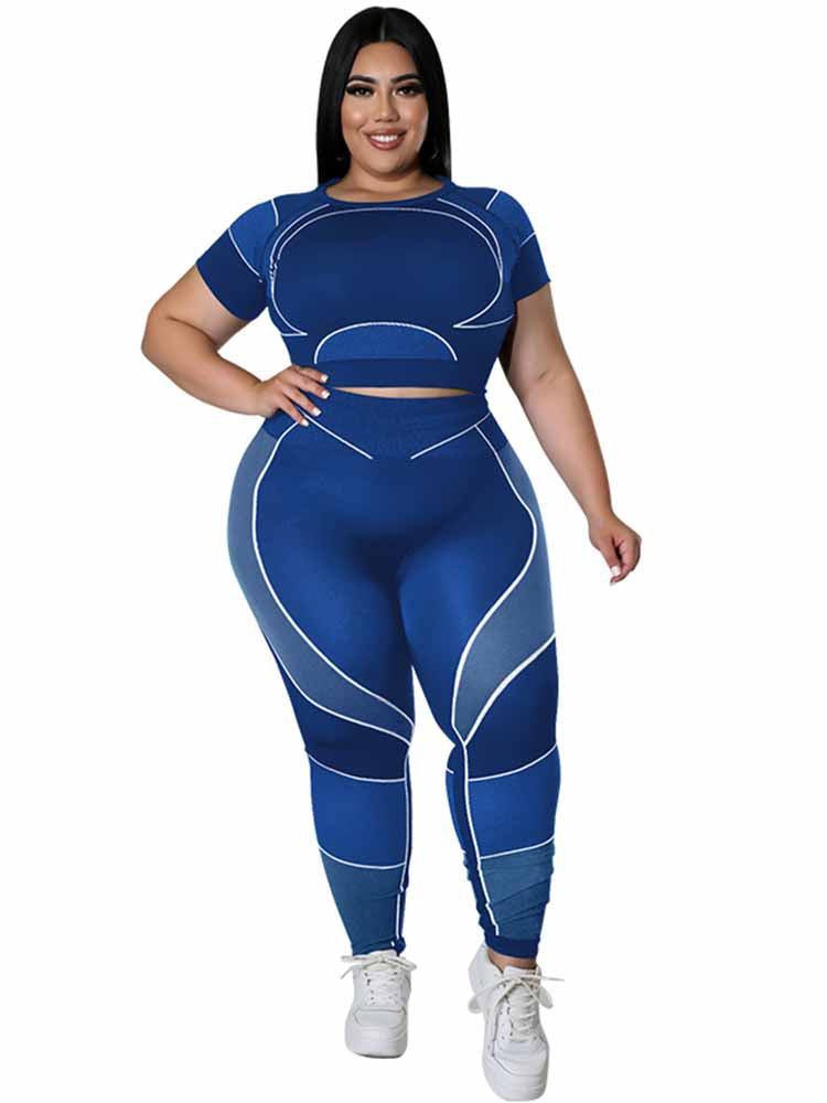 Alessandra plus size sportset