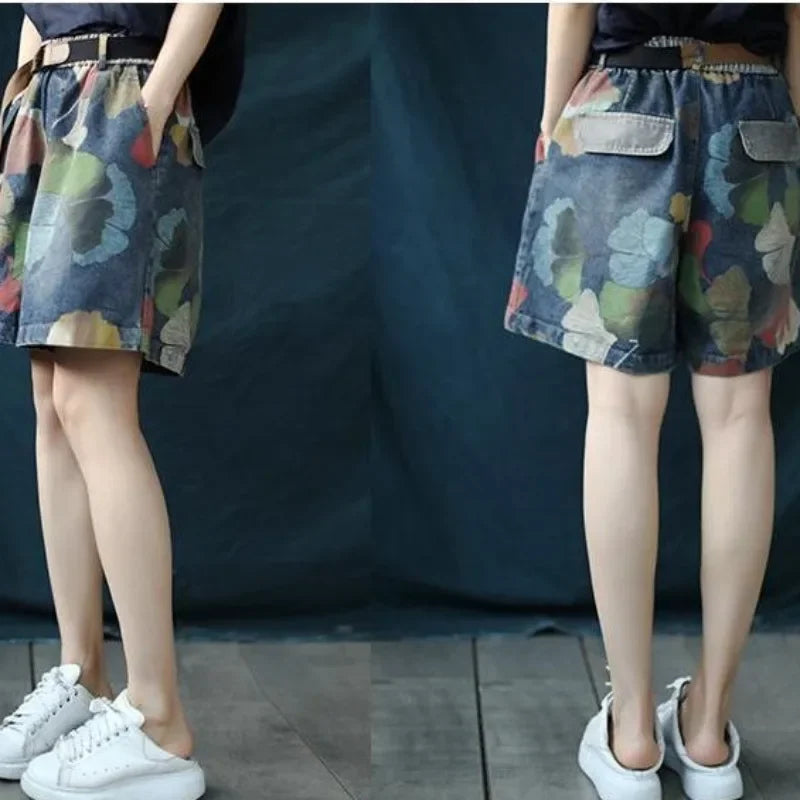 Zola plus size denim short