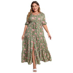 Nikki plus size jurk