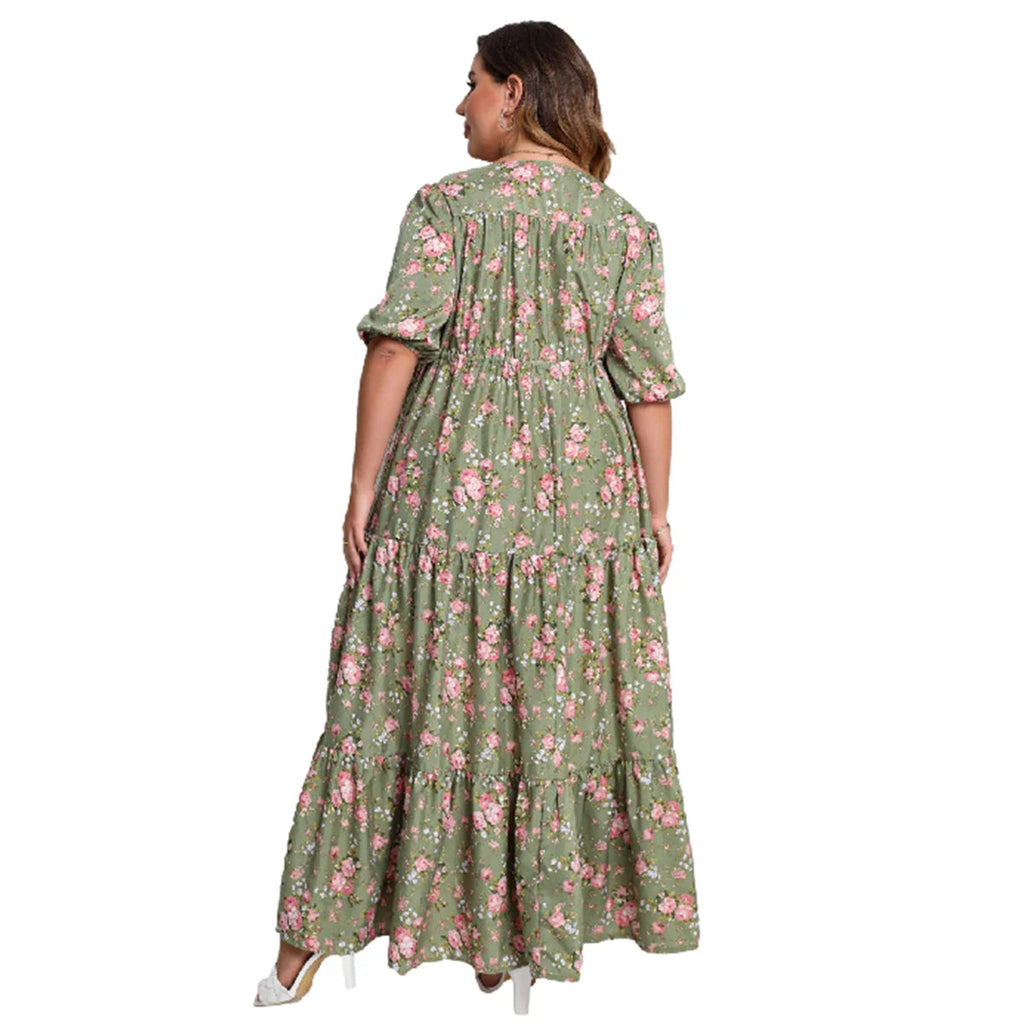 Nikki plus size jurk