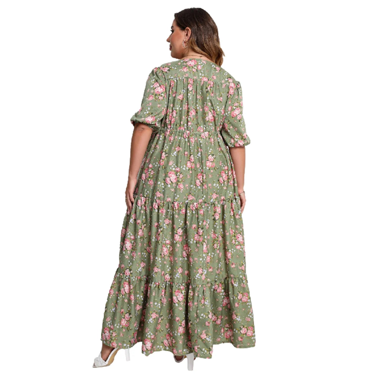 Nikki plus size jurk