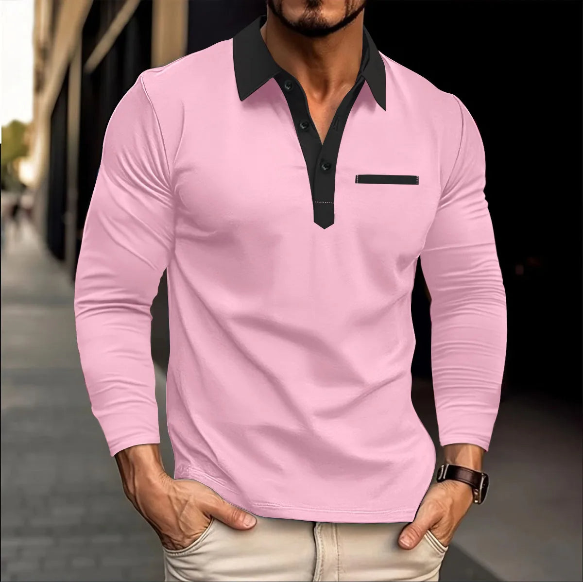 Brian plus size polo