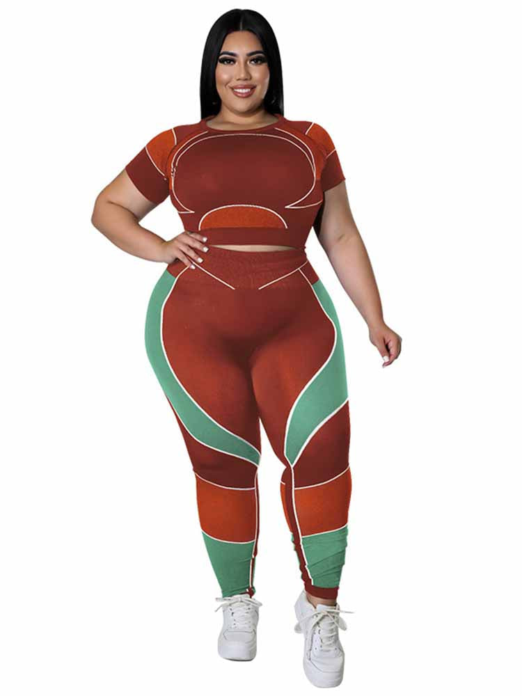 Alessandra plus size sportset
