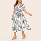 Sandy plus size jurk