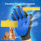 HUISDIER VERZORGINGSHANDSCHOEN - ZACHTE EN EFFICIËNTE HARENVERWIJDERAAR VOOR HONDEN EN KATTEN – materiaal: Zacht rubber en ademend stof — afbeelding 8