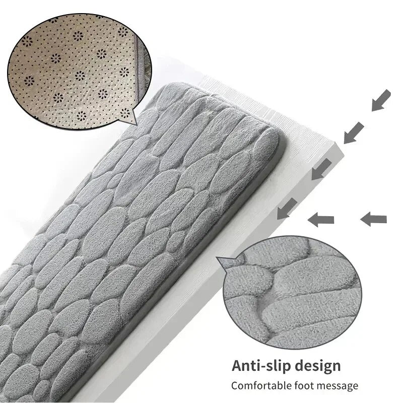 Memory foam antislip badkamer & woonkamer mat