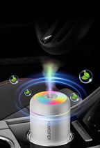 Mini luchtbevochtiger met aromatherapie - USB aangedreven - voor auto