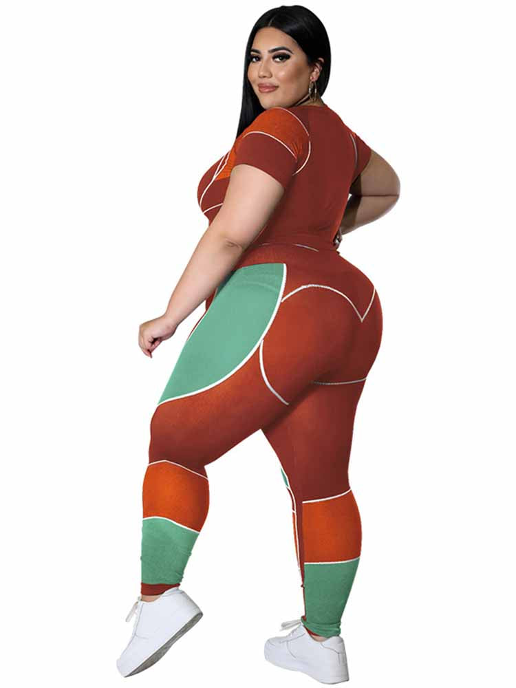 Alessandra plus size sportset