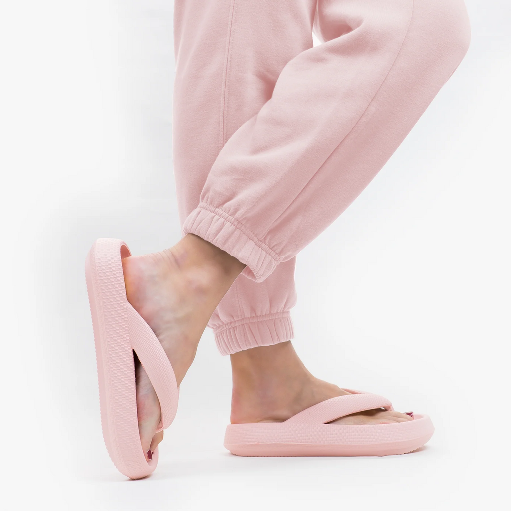 Wolkenzachte uniseks comfort flip flops