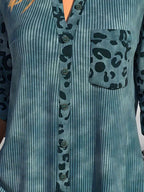 Sakura plus size blouse