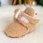 Kinder slofsokjes van teddystof