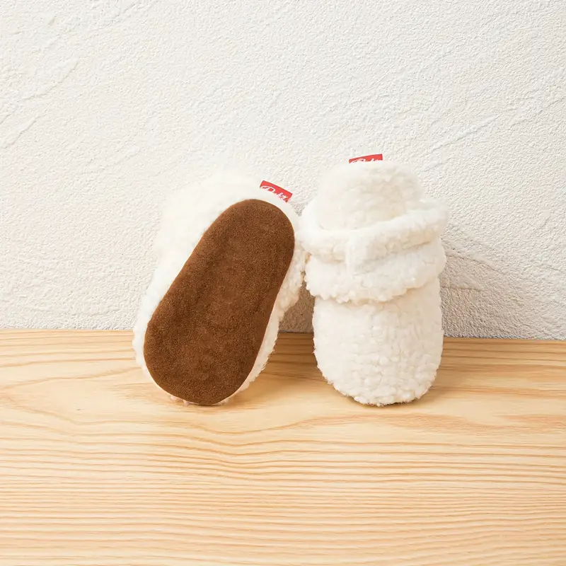 Kinder slofsokjes van teddystof