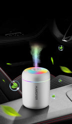 Mini luchtbevochtiger met aromatherapie - USB aangedreven - voor auto