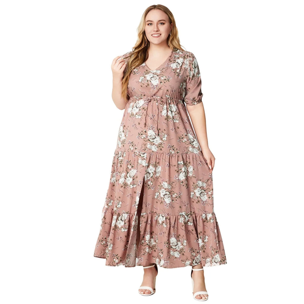 Nikki plus size jurk