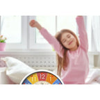 Speelse kinderwekker met educatieve puzzelfunctie