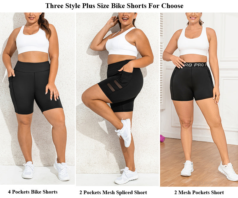 Plus size fietsbroek