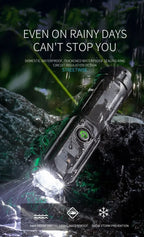 Oplaadbare LED-campingzaklamp met zoom