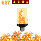 LED VLAM LICHT PARTY LAMP - 4 MODI SIMULATIE VUUR – vermogen: 7W