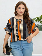 Dora plus size blouse