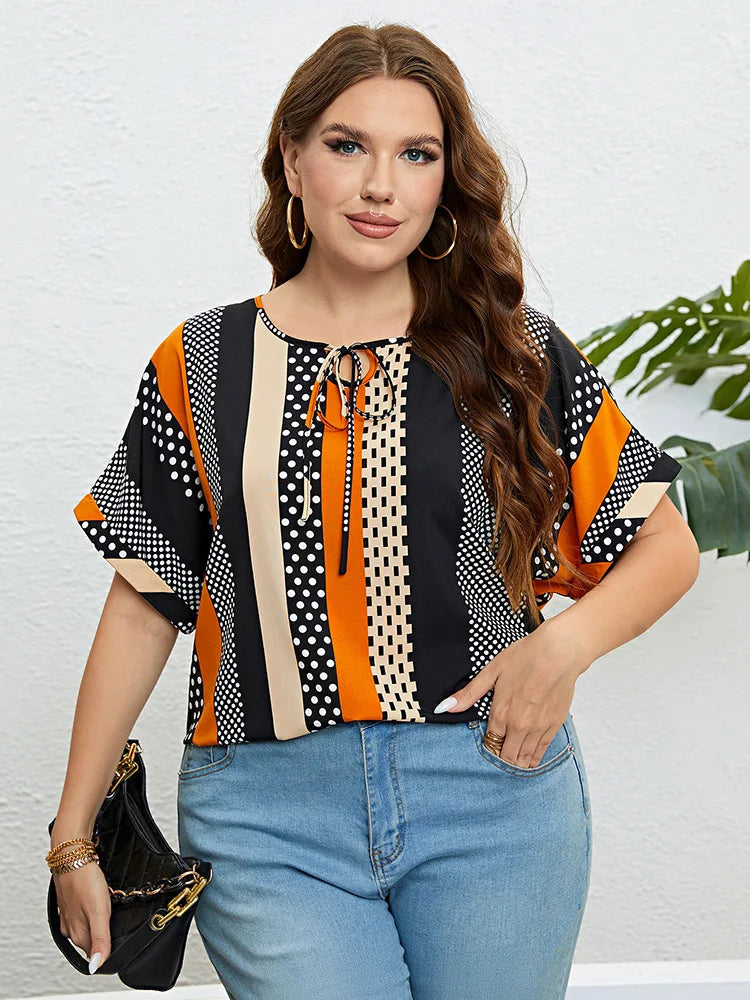 Dora plus size blouse
