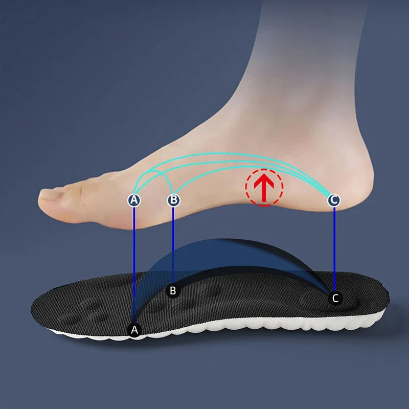 Hoog elastiche sport inlegzolen - ondersteuning & comfort op maat