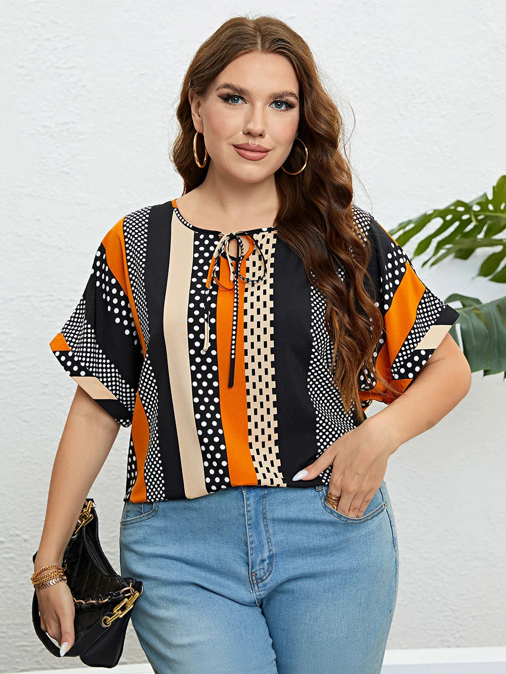Dora plus size blouse