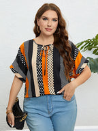 Dora plus size blouse