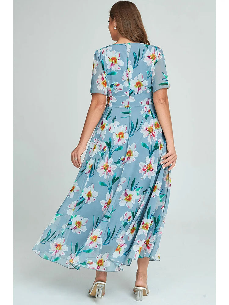 Evelien plus size jurk