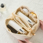 MAKE-UP ORGANIZER MET RITSSLUITING – TOILETTAS VOOR REIZEN — afbeelding 3