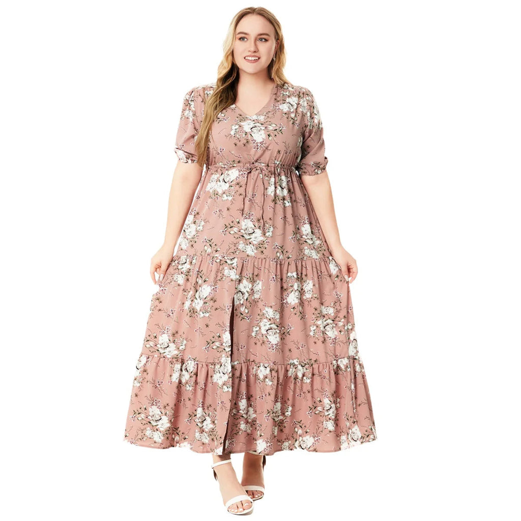 Nikki plus size jurk