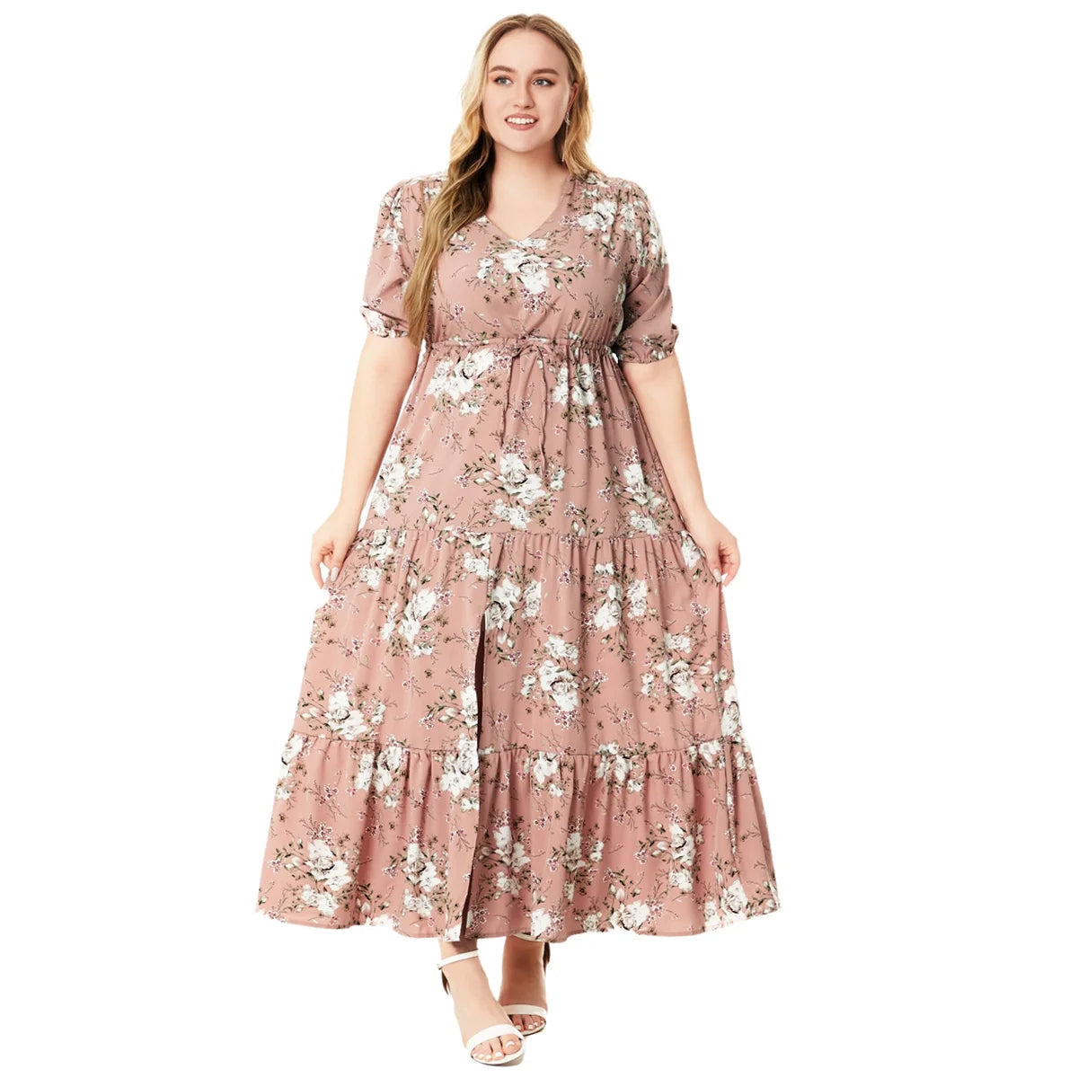 Nikki plus size jurk