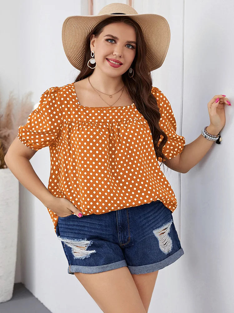 Marlayne plus size top