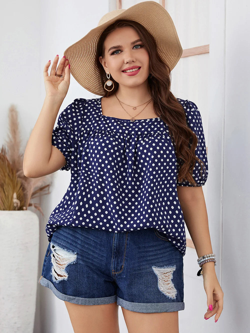 Marlayne plus size top