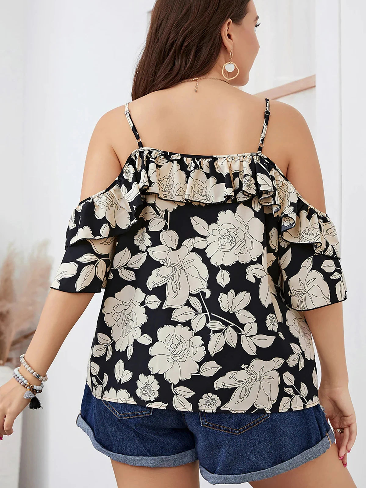 Karla plus size blouse