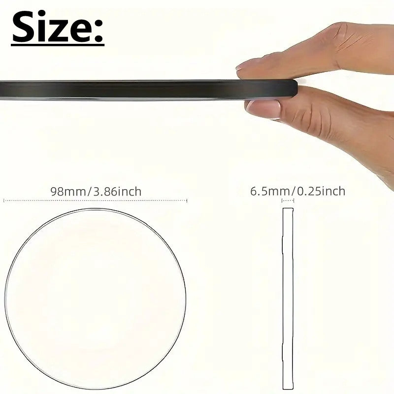 30W DRAADLOZE SNELLADER VOOR IPHONE & ANDERE TOESTELLEN | INDUCTIE OPLADER PAD – afmetingen: 10cm x 10cm — afbeelding 4