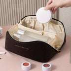 MAKE-UP ORGANIZER MET RITSSLUITING – TOILETTAS VOOR REIZEN — afbeelding 4