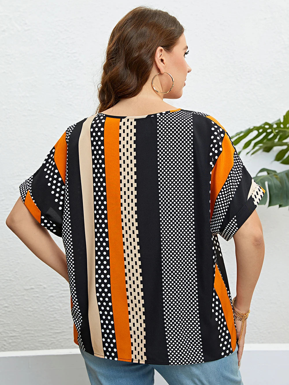 Dora plus size blouse