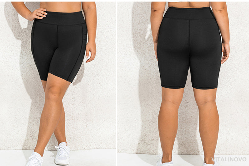 Plus size fietsbroek