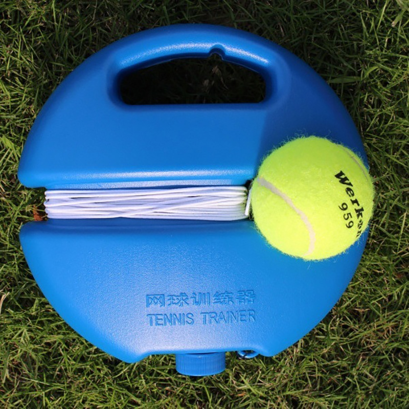 Tennistrainer met elastische band