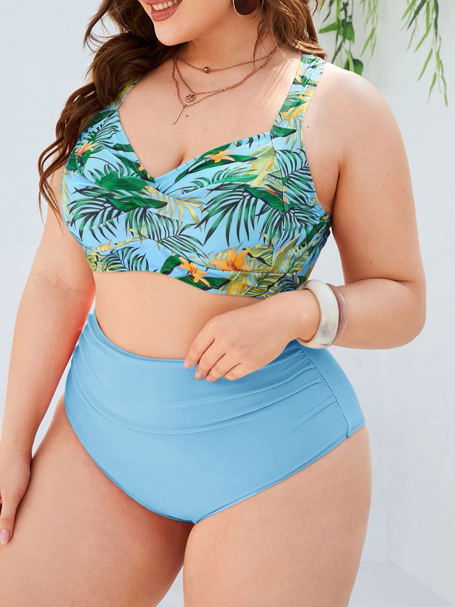 Olga plus size bikini