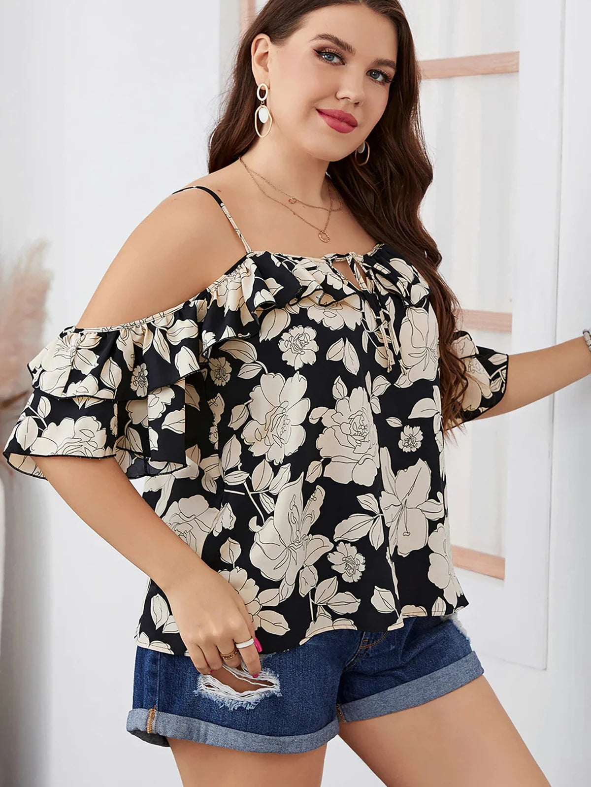Karla plus size blouse