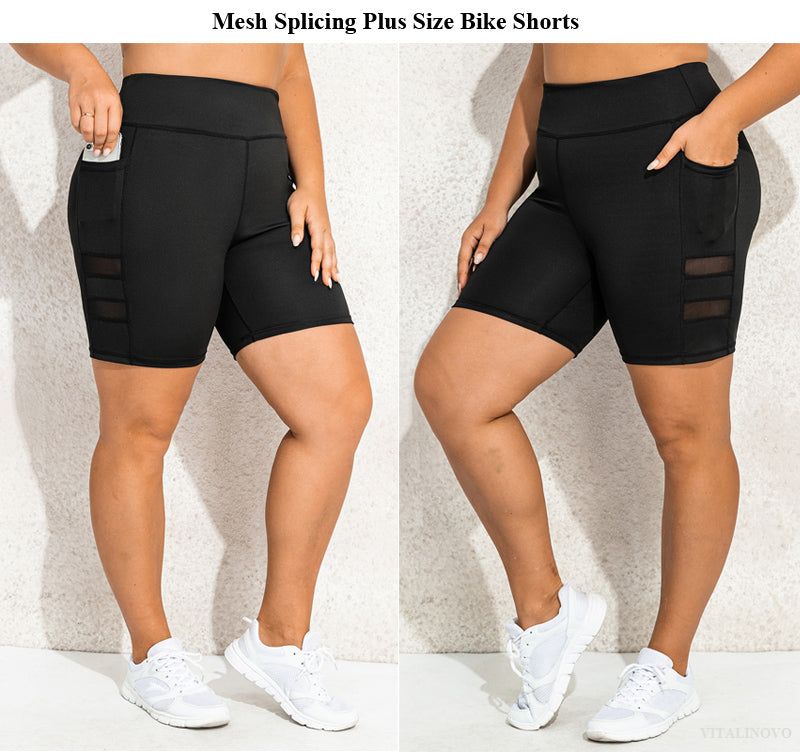 Plus size fietsbroek