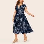 Sandy plus size jurk