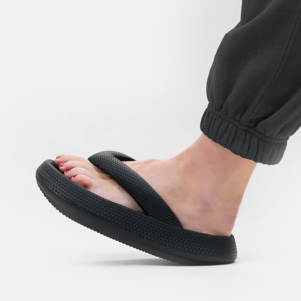Wolkenzachte uniseks comfort flip flops