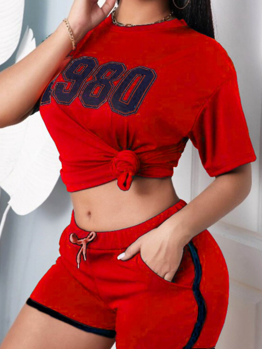 Fleur plus size sportset